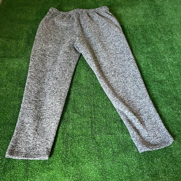 Legend Elastic Waist Drawstring Grey Heather Sweatpants Jogger Pants Big Size 1X - Picture 9 of 13